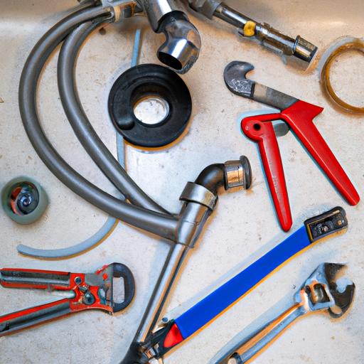Essential tools and materials needed to fix a leaky kitchen sink faucet.